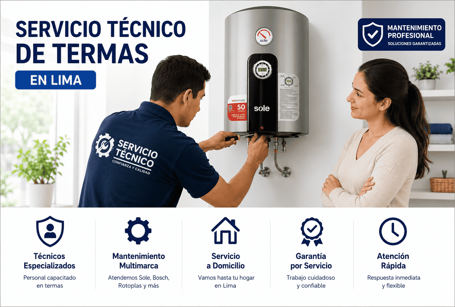 SERVICIO TECNICO TERMAS LIMA SERVICIO TECNICO PARA TERMA EN LIMA